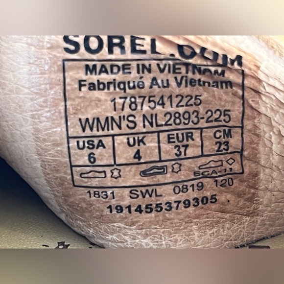 Sorel Womens Size 6 Ella Style Sandals Ankle Strap Tan Brown - Picture 7 of 8